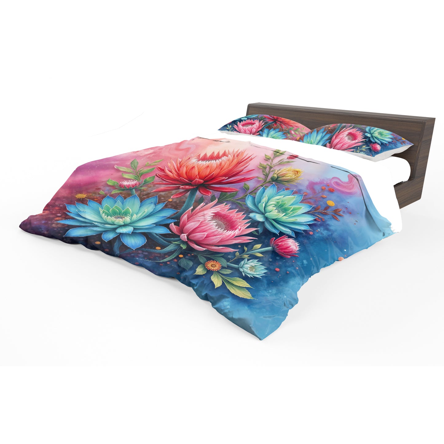 Protea & Succulent Petalscape Duvet Cover Set