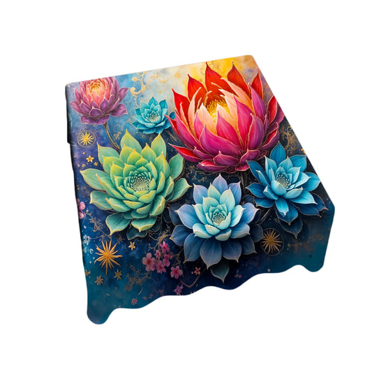 Protea & Succulent Radiance Square Tablecloth