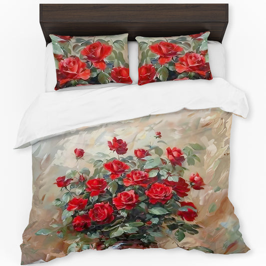 Proudly Red Duvet Cover Set