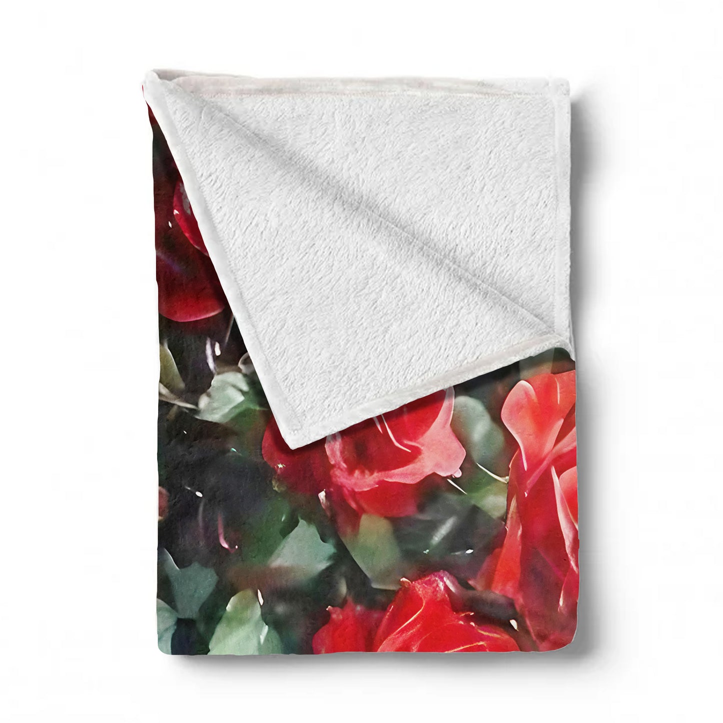 Proudly Red Light Weight Fleece Blanket