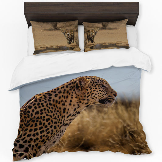Prowling the Savannah By Annette Heymans Duvet Cover Set