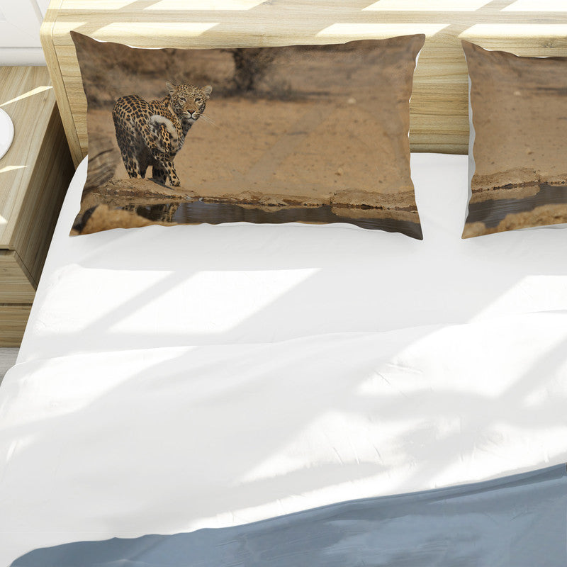 Prowling the Savannah By Annette Heymans Duvet Cover Set