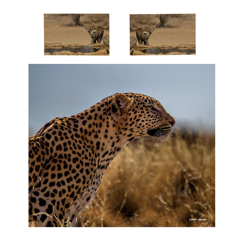 Prowling the Savannah By Annette Heymans Duvet Cover Set