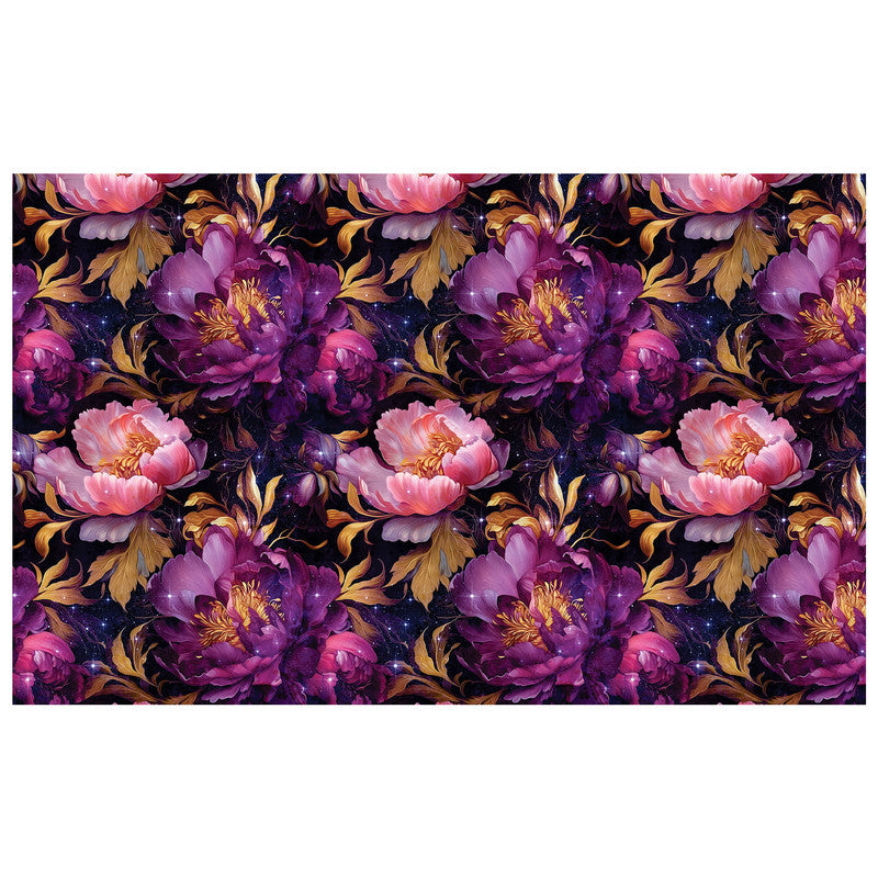 Purple And Pink Rectangle Tablecloth