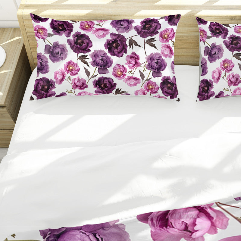 Purple Blossoms Duvet Cover Set by Mark Van Vuuren