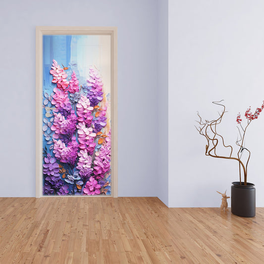 Purple Hase Door Decoupage