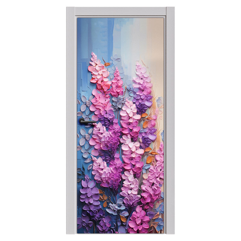 Purple Hase Door Decoupage