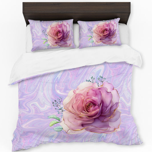 Purple Haze Duvet Cover Set