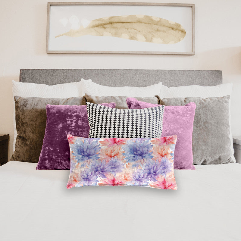 Purple Invasion Oblong Luxury Scatter