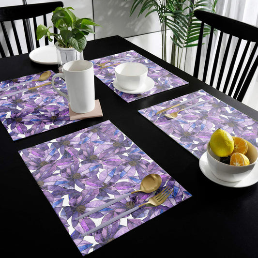 Purple Mosaic Placemats By Mark Van Vuuren
