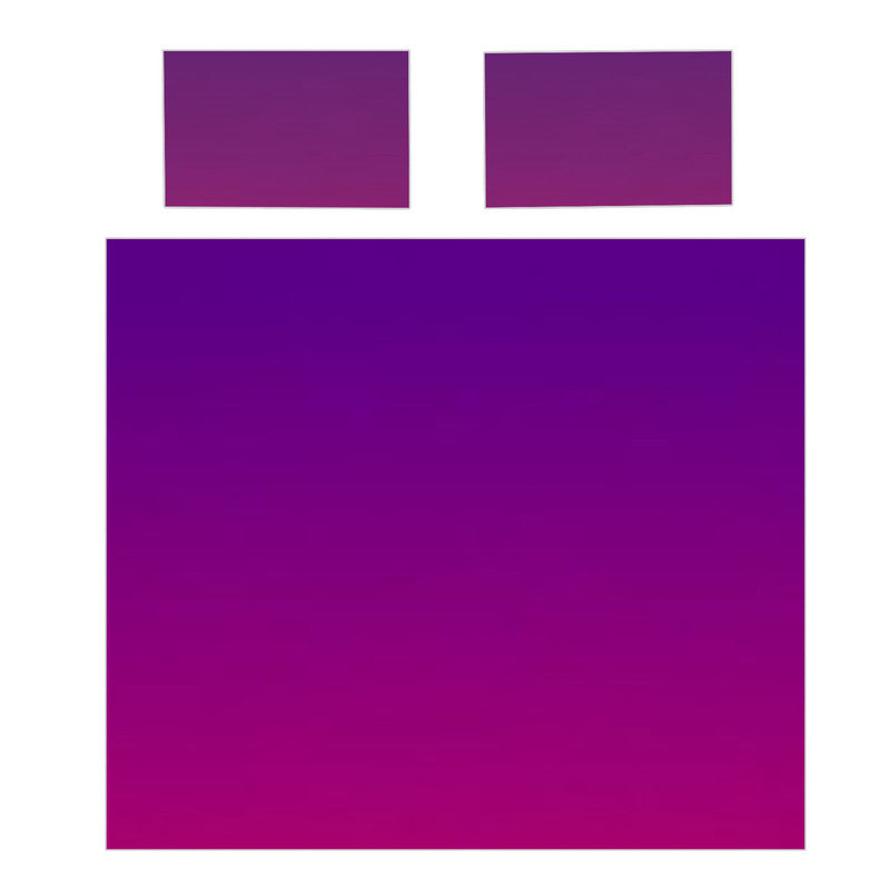 Purple Ombre Duvet Cover Set