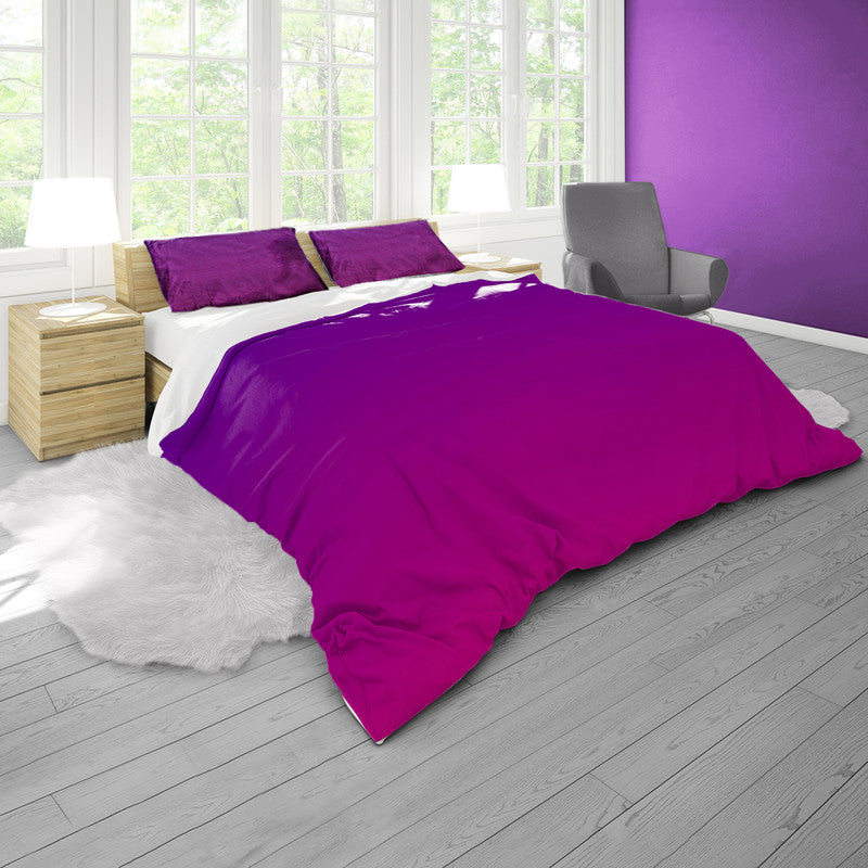 Purple Ombre Duvet Cover Set