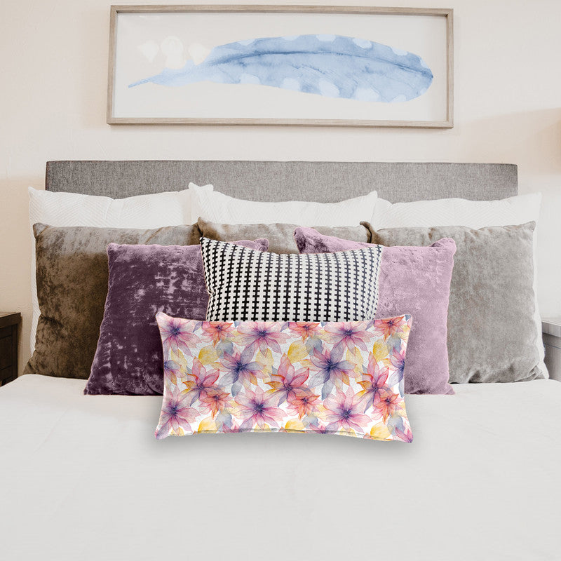 Purple Touch Oblong Luxury Scatter