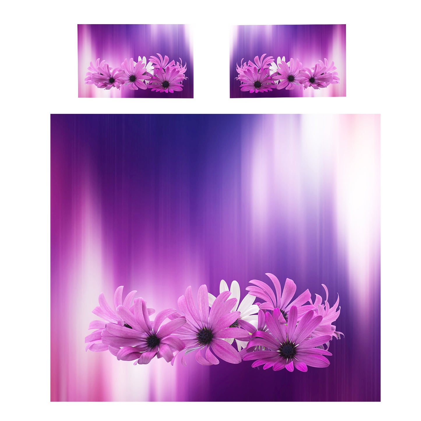 Purple Impression Duvet Cover Set