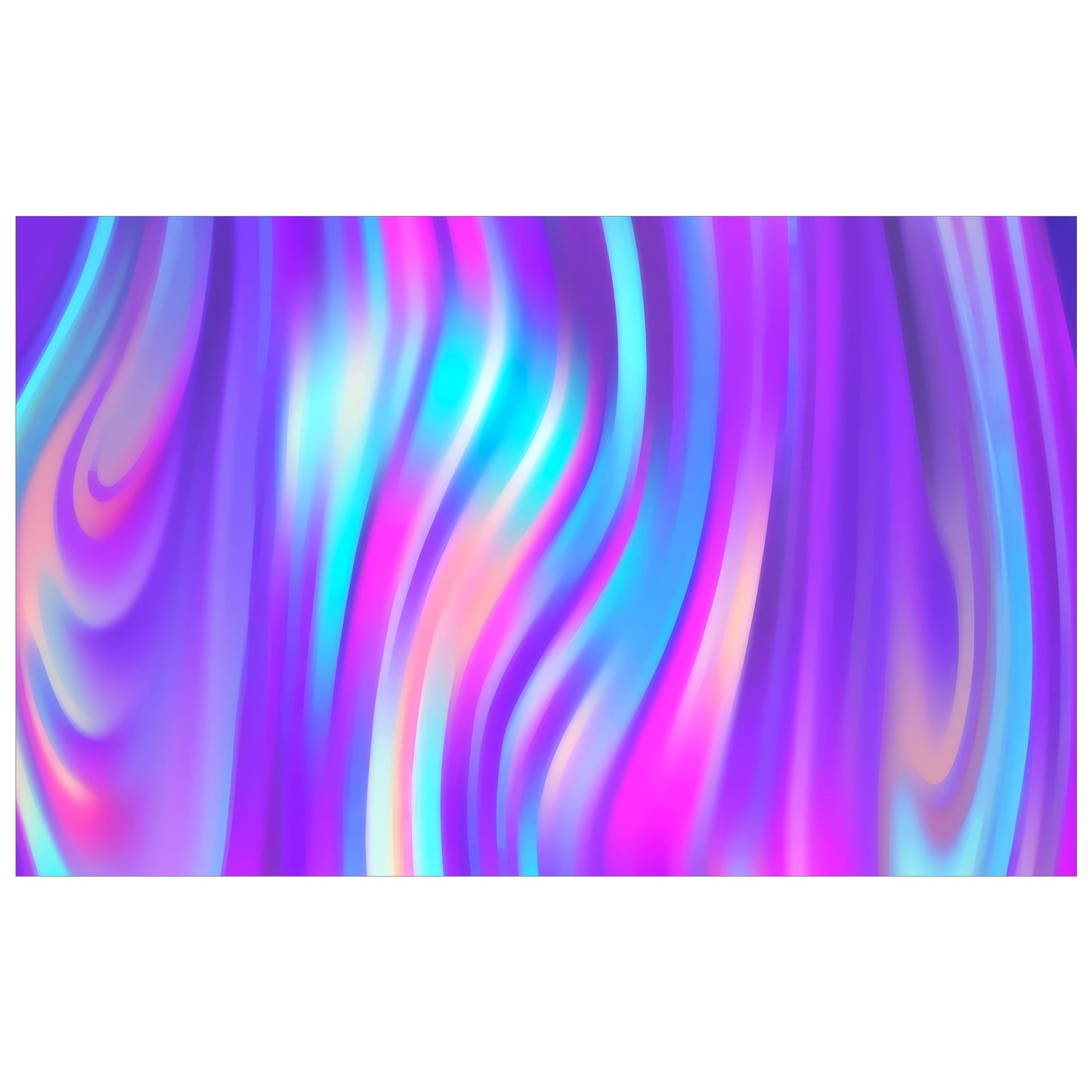 Purple Phantom Streams Rectangle Tablecloth