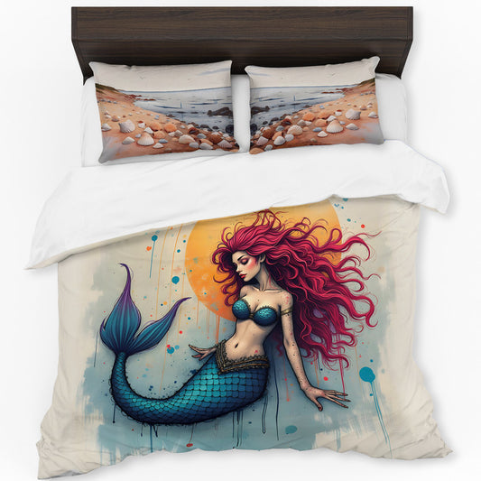 Queen Of The Tides Duvet Cover Set