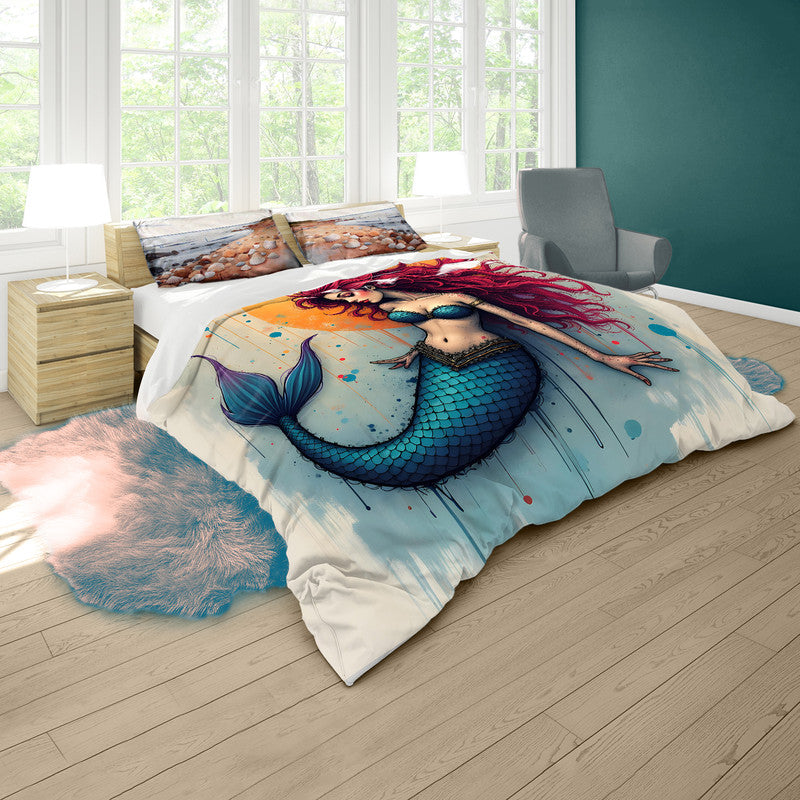 Queen Of The Tides Duvet Cover Set