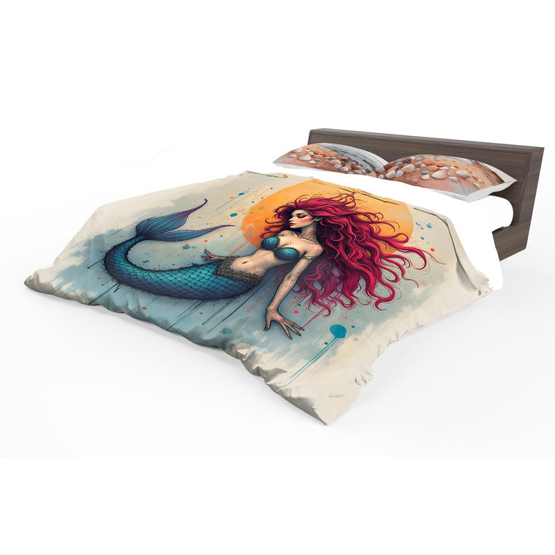 Queen Of The Tides Duvet Cover Set