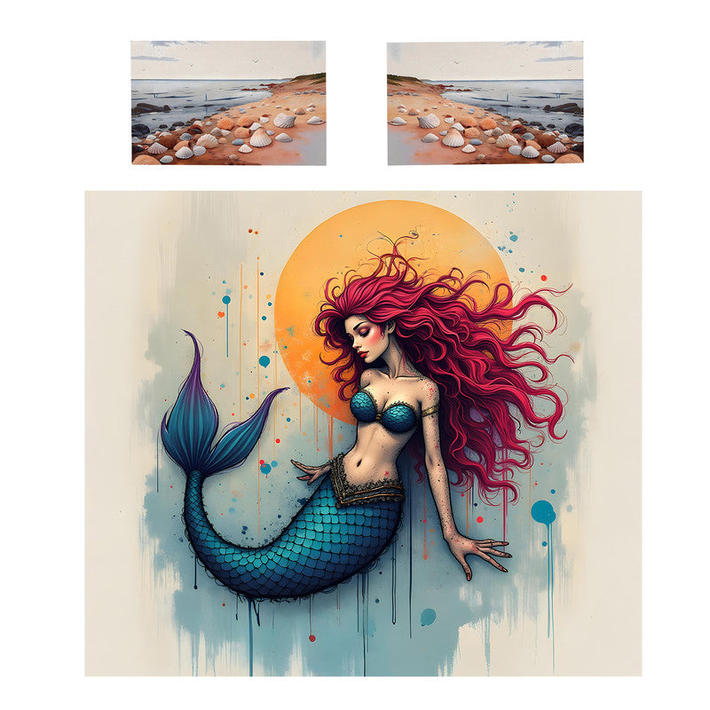 Queen Of The Tides Duvet Cover Set