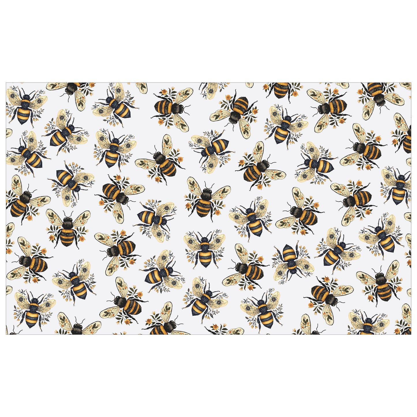 Queen Bee Rectangle Tablecloth by Mark van Vuuren