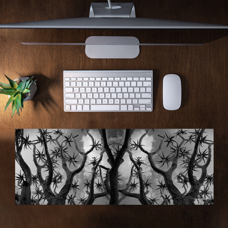 Quiver Tree Patterns Desk Pad by Annette Heymans