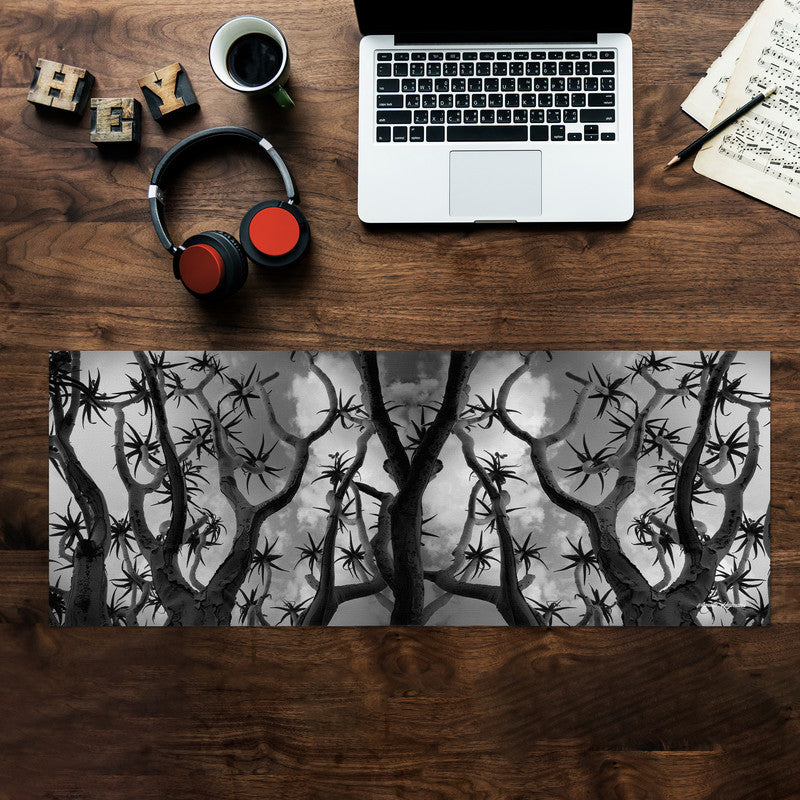 Quiver Tree Patterns Desk Pad by Annette Heymans