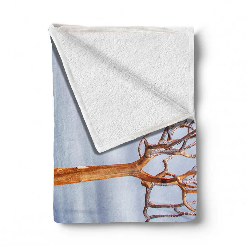 Quiver Tree Richtersveld Light Weigt Fleece Blanket By Fanie Heymans