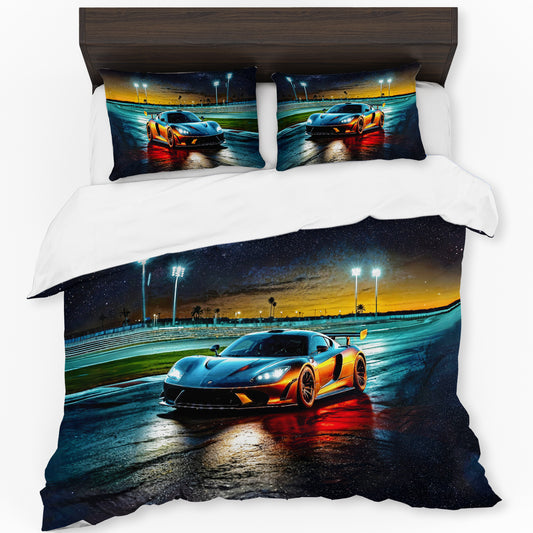 Race Car Duvet Cover Set