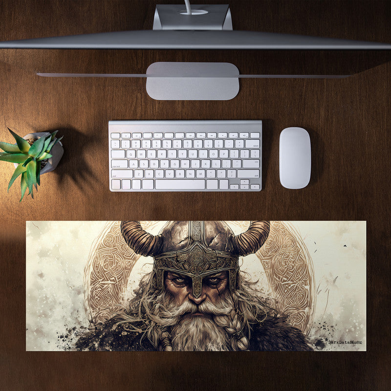 Rage Of The North Desk Pad by Wikus Schalkwyk