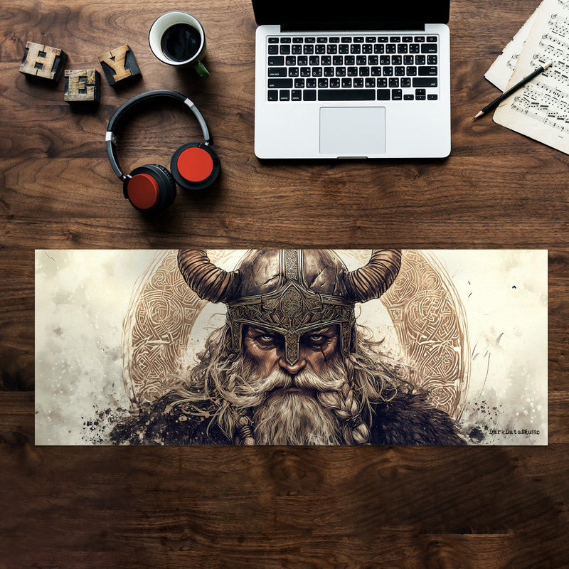 Rage Of The North Desk Pad by Wikus Schalkwyk