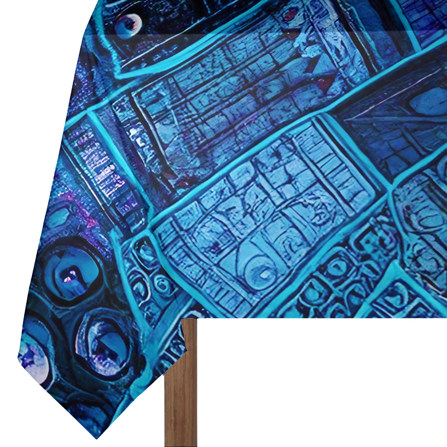 Rain Monsoon Rectangle Tablecloth