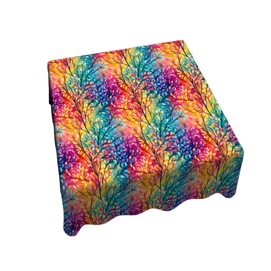 Fiery Foliage Square Tablecloth