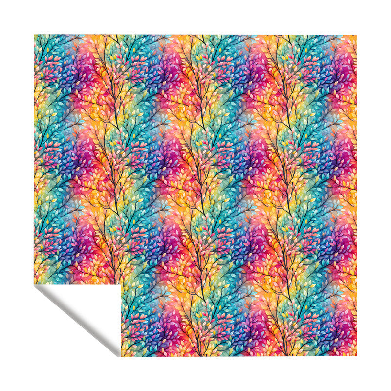 Fiery Foliage Square Tablecloth
