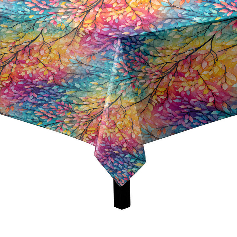 Fiery Foliage Square Tablecloth