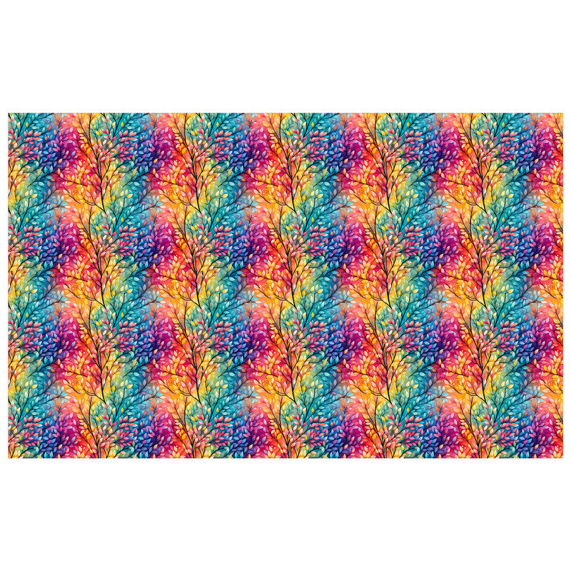 Fiery Foliage Rectangle Tablecloth