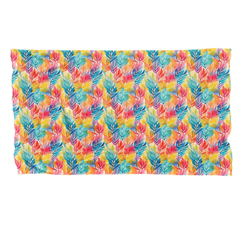 Sunlight Foliage Light Bed Throw