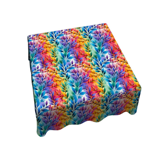 Bright Colour Foliage Square Tablecloth