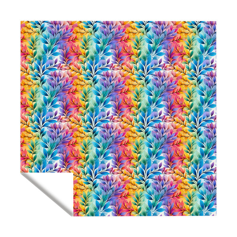 Bright Colour Foliage Square Tablecloth