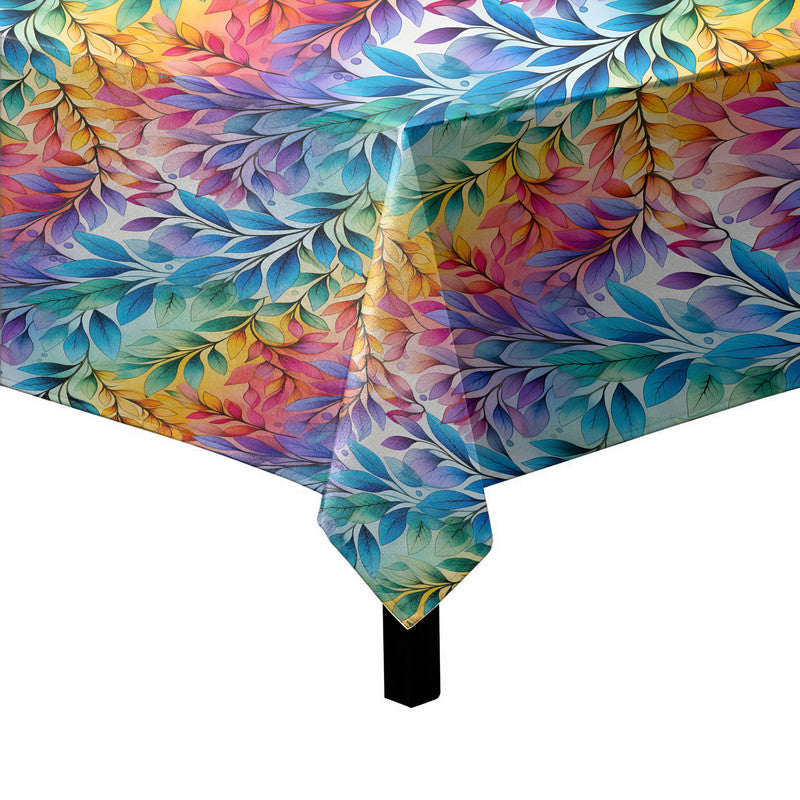 Bright Colour Foliage Square Tablecloth