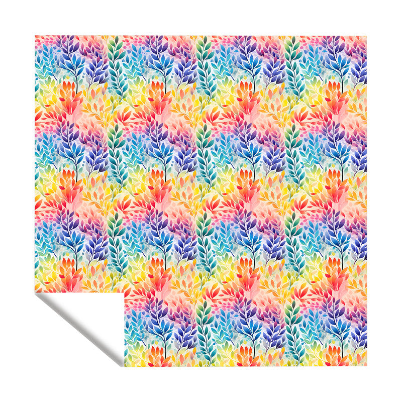 Soft Colour Foliage Square Tablecloth