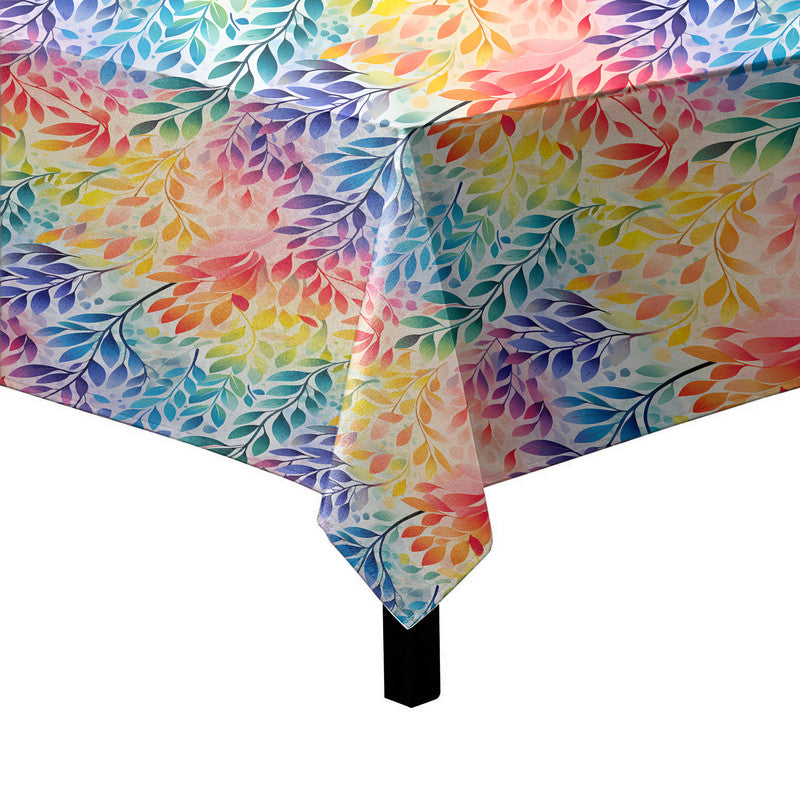 Soft Colour Foliage Square Tablecloth