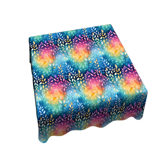 Deep Colour Foliage Square Tablecloth