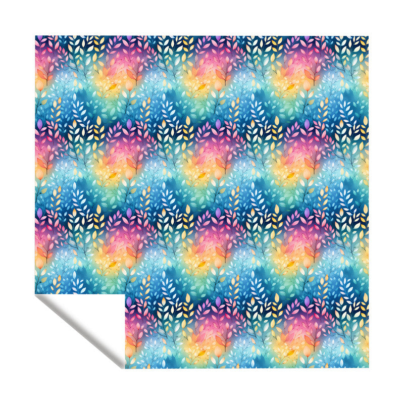 Deep Colour Foliage Square Tablecloth