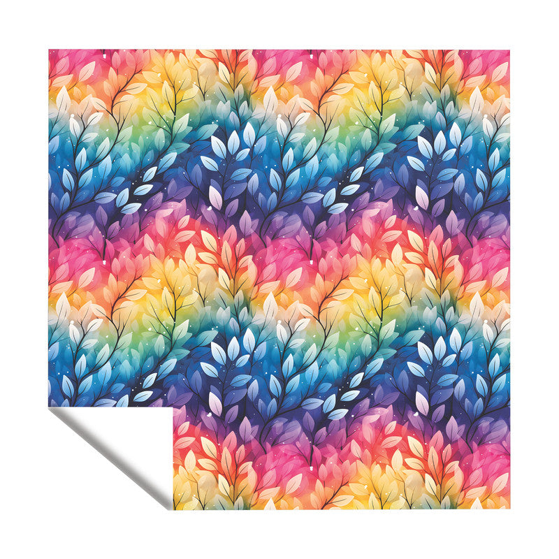 Rainbow Zigzag Square Tablecloth
