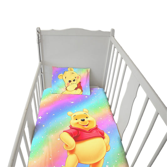 Rainbow Bear Cot Set