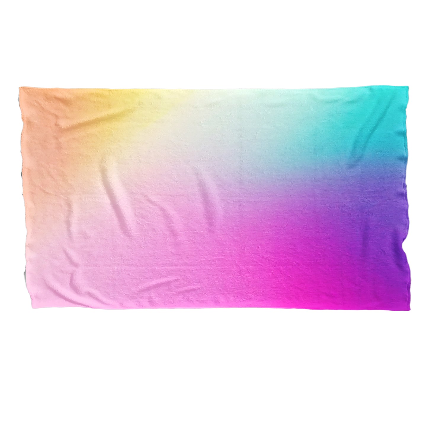 Rainbow Shadow Light Bed Throw