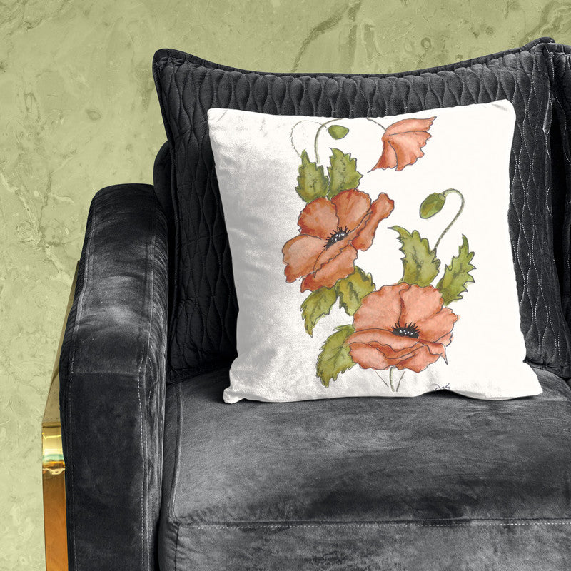 Red Bloom Luxury Scatter by Wikus Hattingh