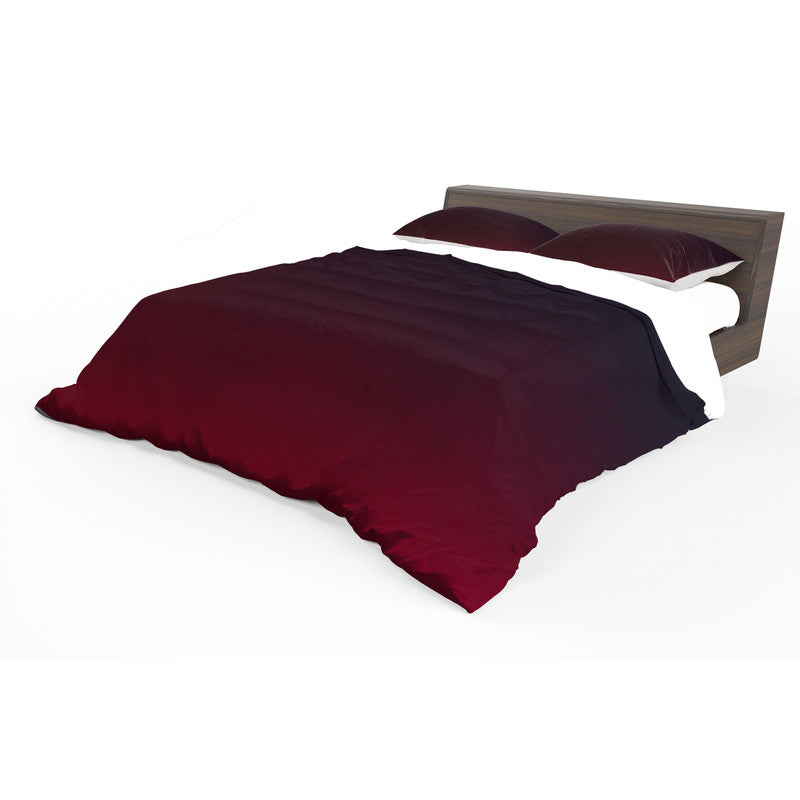 Red Ombre Duvet Cover Set