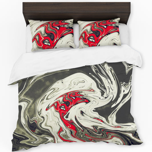 Red Core Duvet Cover Set