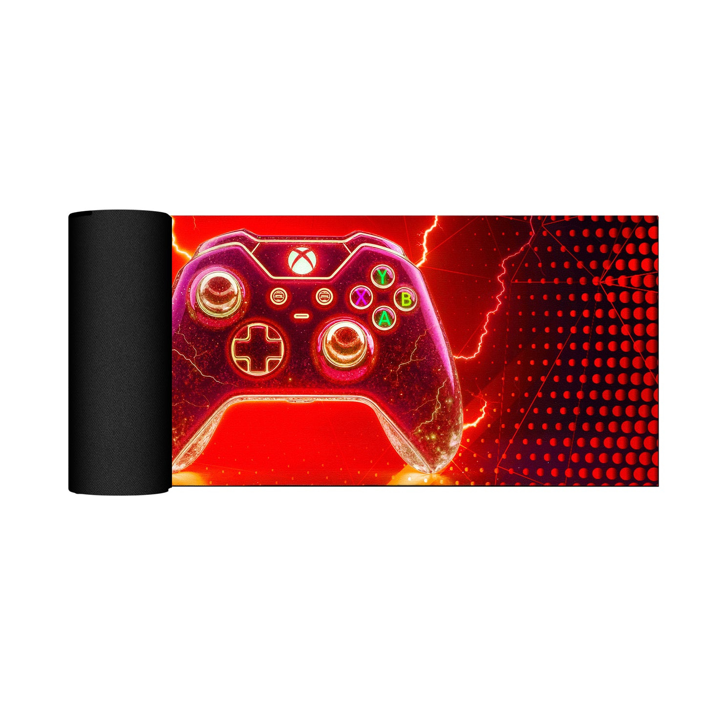 Red Xbox Controller Desk Pad